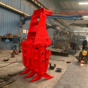 挖机机械抓钢器