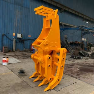 挖机机械抓钢器