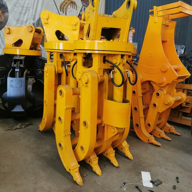 挖机旋转抓钢机