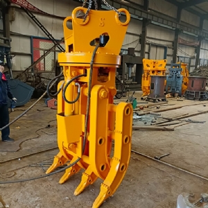 挖机旋转抓钢机